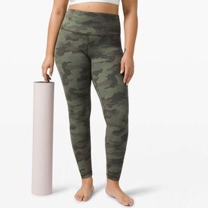 Lululemon camo align leggings 25 in